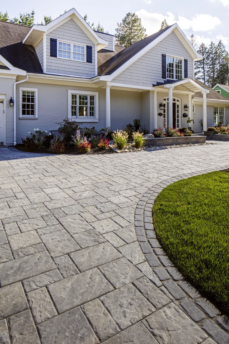 Clean driveway and patio