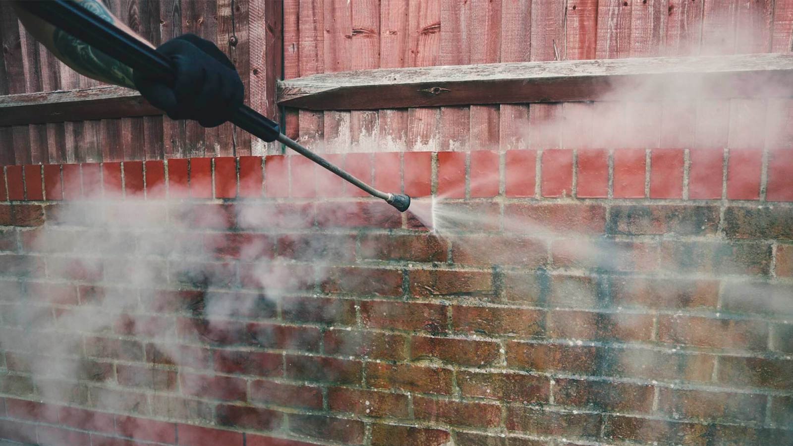 Professional brickwork cleaning service