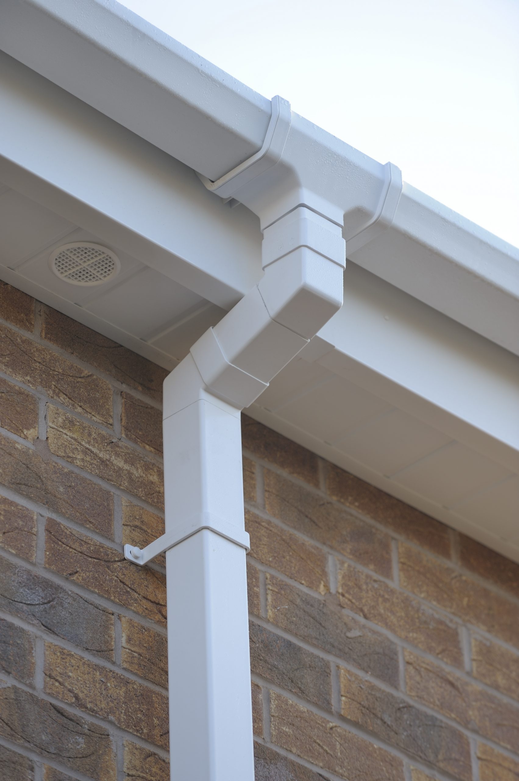 Professional guttering installation