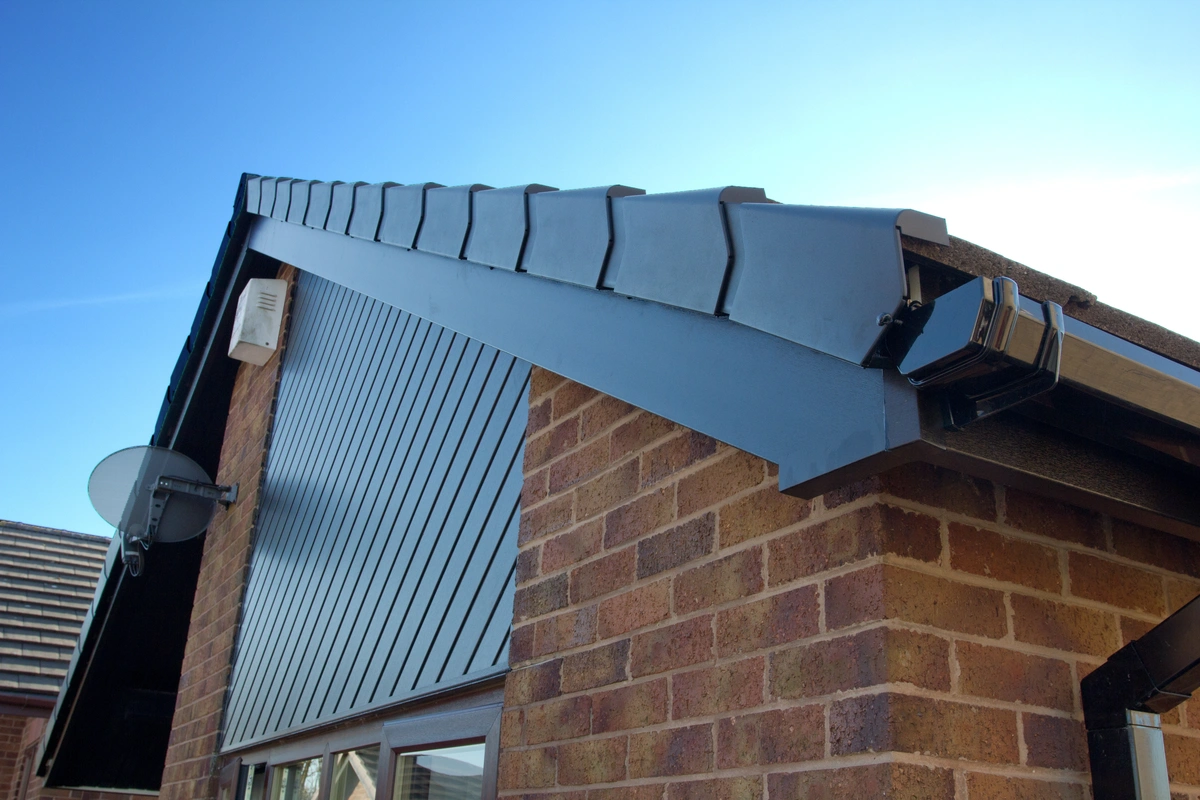 Professional dry verge system installation